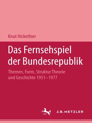 cover image of Das Fernsehspiel der Bundesrepublik